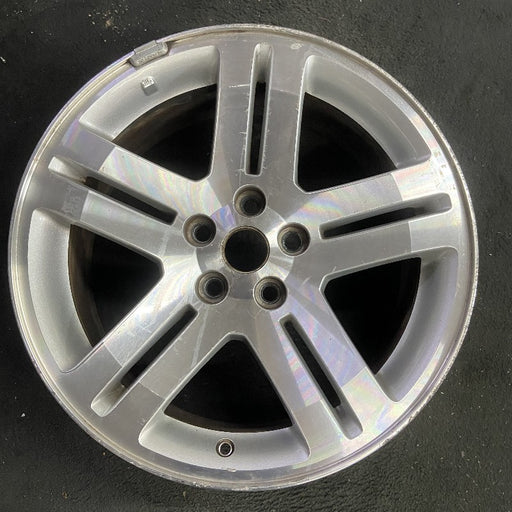 18" CHARGER 06 18x7.5 10 spoke 5 pairs polished w/o black accent Original OEM - Front View