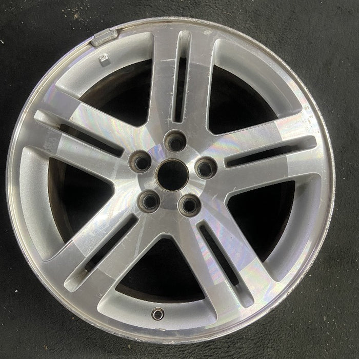 18" CHARGER 06 18x7.5 10 spoke 5 pairs polished w/o black accent Original OEM - Front View