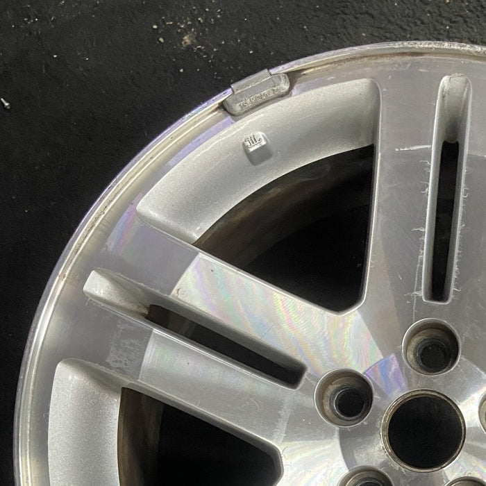 18" CHARGER 06 18x7.5 10 spoke 5 pairs polished w/o black accent Original OEM - Side Profile