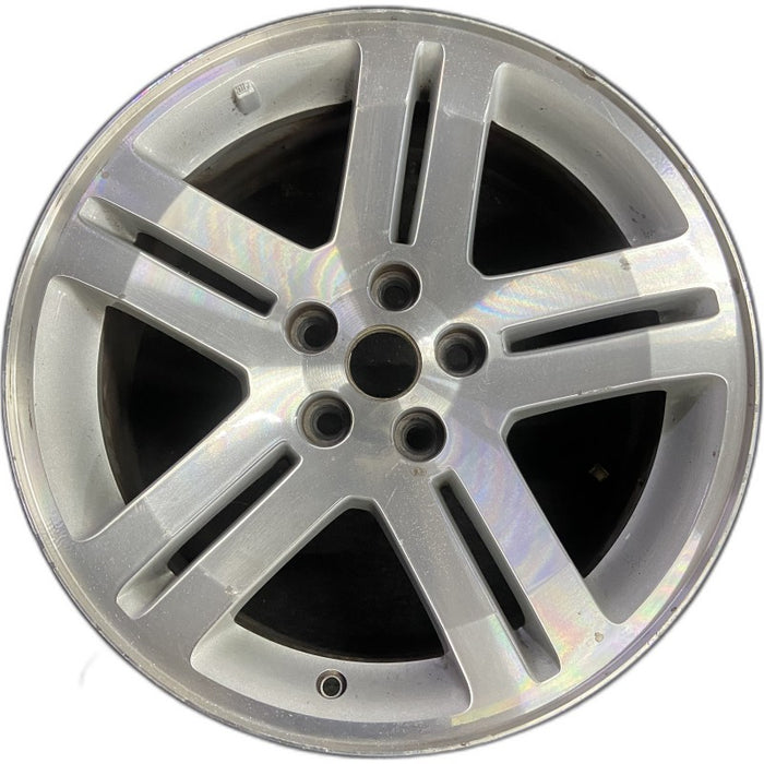 18" CHARGER 06 18x7.5 10 spoke 5 pairs polished w/o black accent Original OEM - Front View