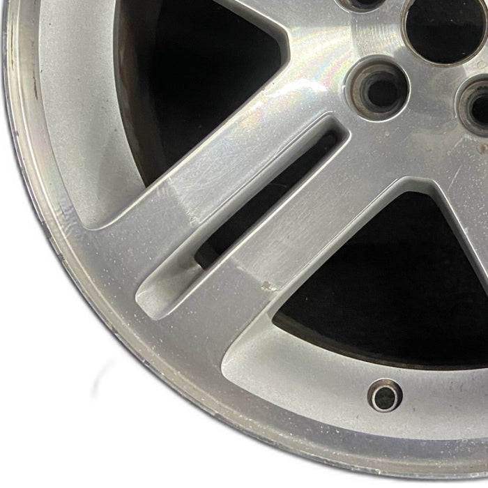 18" CHARGER 06 18x7.5 10 spoke 5 pairs polished w/o black accent Original OEM - Back View