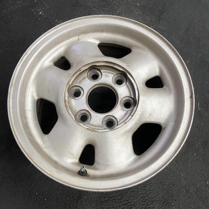 16" SAVANA 1500 VAN 03-04 16x7, Original OEM Wheel Rim - Side Profile