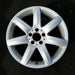 17" MERCEDES S-CLASS 03 230 Type; SL500 17x8.5 7 spoke Original OEM Wheel Rim - Front View