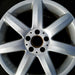17" MERCEDES S-CLASS 03 230 Type; SL500 17x8.5 7 spoke Original OEM Wheel Rim - Angle View