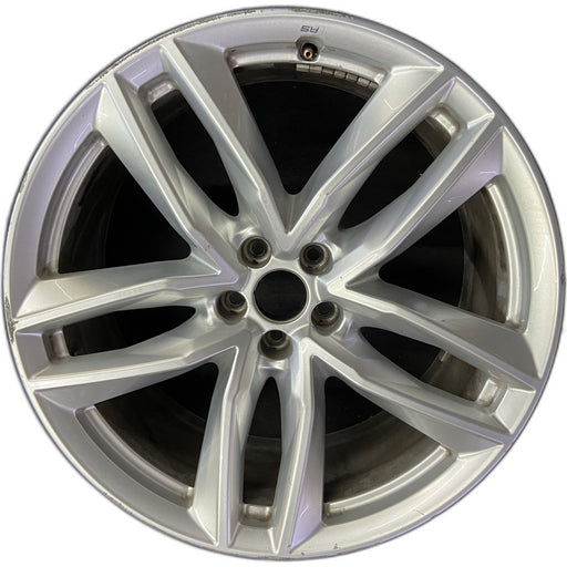 21" AUDI Q7 17-18 21x9.5 , Original OEM Wheel Rim - Front View