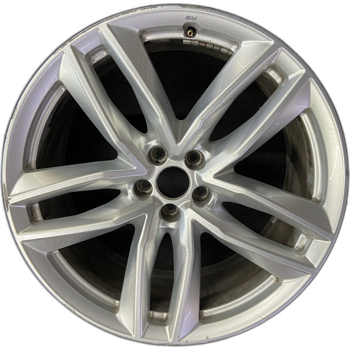 21" AUDI Q7 17-18 21x9.5 , Original OEM Wheel Rim - Front View