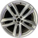 21" AUDI Q7 17-18 21x9.5 , Original OEM Wheel Rim - Front View