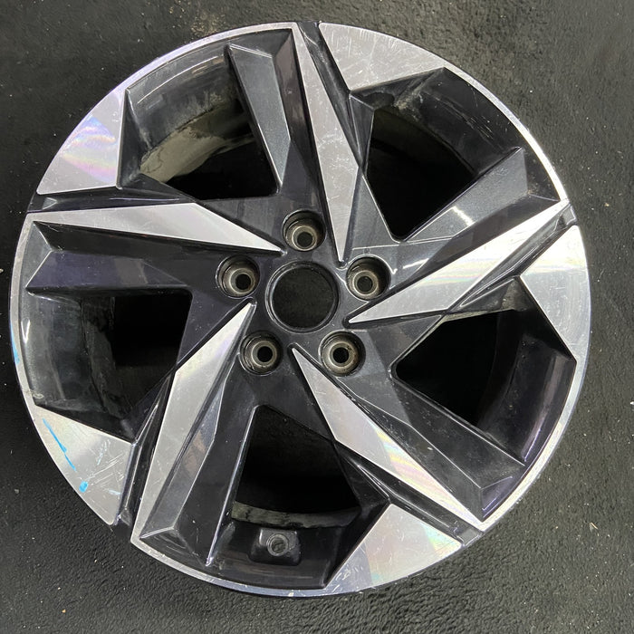 17" ELANTRA 21-23 17x7 Original OEM Wheel Rim - Angle View