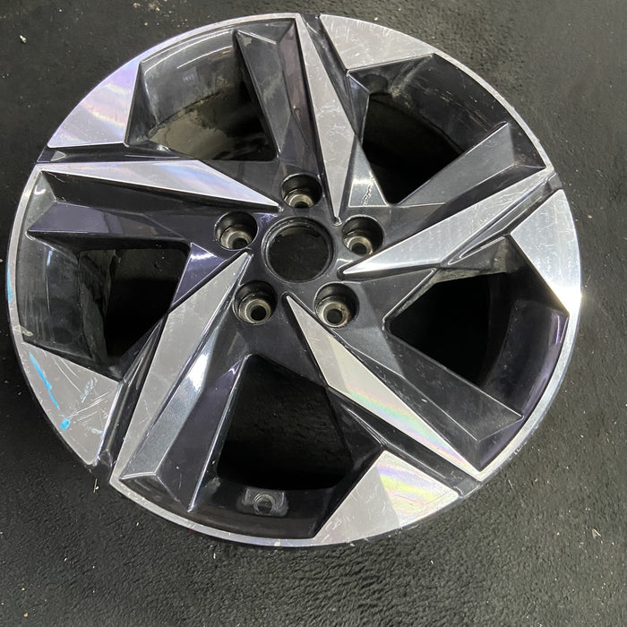 17" ELANTRA 21-23 17x7 Original OEM Wheel Rim - Side Profile