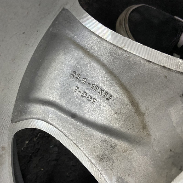 17" CHARGER 06-07 17x7 aluminum 5 spoke silver finish Original OEM Wheel Rim