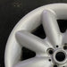 17" MINI COOPER 03-06 17x7 alloy 8 spoke white Original OEM Wheel Rim - Side Profile
