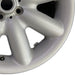 17" MINI COOPER 03-06 17x7 alloy 8 spoke white Original OEM Wheel Rim - Close-Up Detail