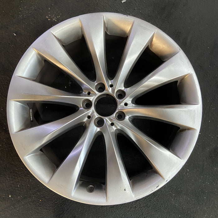 20" MERCEDES S-CLASS 19-21 217 Type , S560, 20x9.5, 10 spoke Original OEM Wheel - Angle View