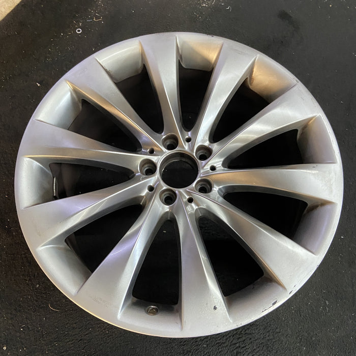 20" MERCEDES S-CLASS 19-21 217 Type , S560, 20x9.5, 10 spoke Original OEM Wheel - Side Profile