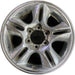 17" LEXUS GX470 05-09 17x7.5 alloy 5 spoke chrome Original OEM Wheel Rim - Front View