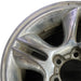 17" LEXUS GX470 05-09 17x7.5 alloy 5 spoke chrome Original OEM Wheel Rim - Angle View