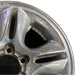 17" LEXUS GX470 05-09 17x7.5 alloy 5 spoke chrome Original OEM Wheel Rim - Side Profile