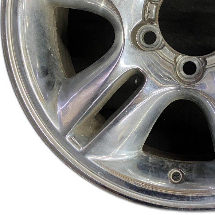17" LEXUS GX470 05-09 17x7.5 alloy 5 spoke chrome Original OEM Wheel Rim - Back View