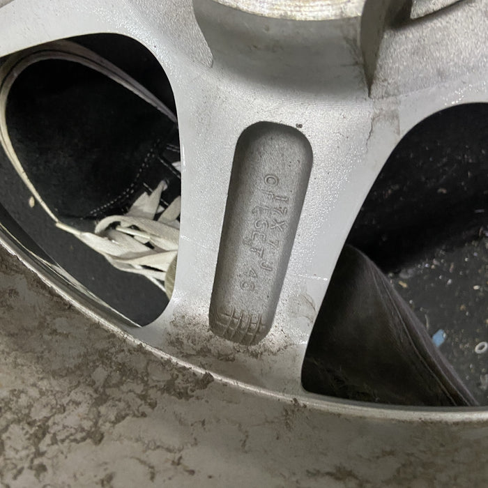 17" ALTIMA 02-03 17x7 Original OEM Wheel Rim - Back View