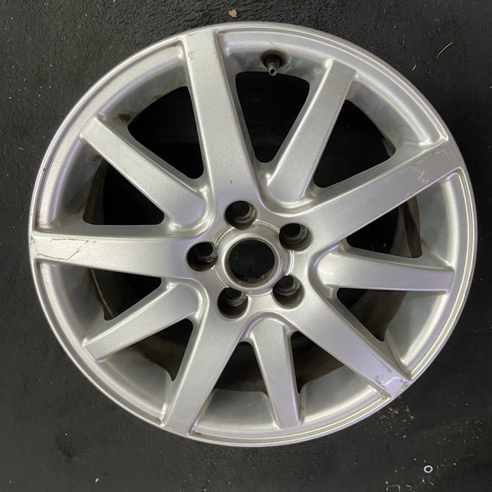 17" S TYPE 00 , 17x7.5, Original OEM Wheel Rim - Side Profile