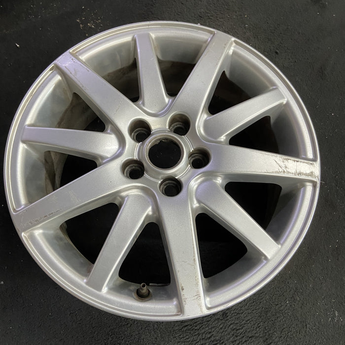 17" S TYPE 00 , 17x7.5, Original OEM Wheel Rim - Side Profile