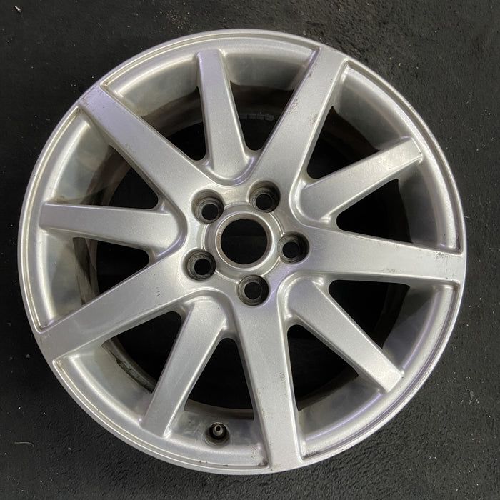 17" S TYPE 00 , 17x7.5, Original OEM Wheel Rim - Angle View