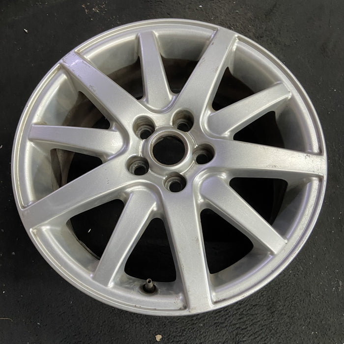 17" S TYPE 00 , 17x7.5, Original OEM Wheel Rim - Side Profile