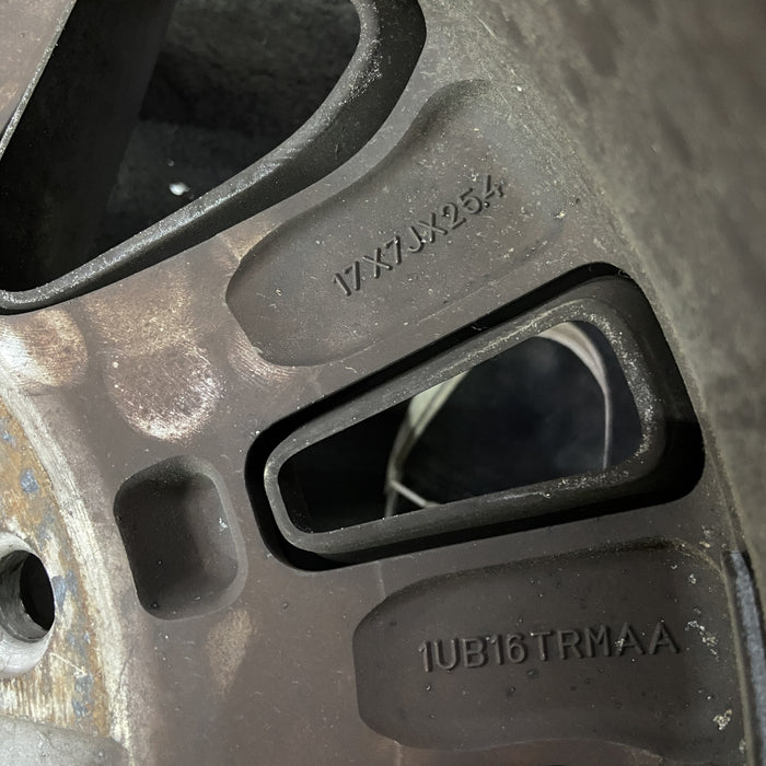 17" DODGE 1500 PICKUP 13-18 , 17x7, aluminum, 10 spoke Original OEM Wheel Rim