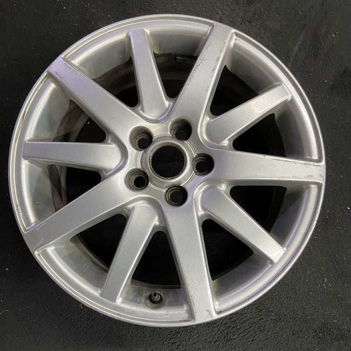17" S TYPE 00 , 17x7.5, Original OEM Wheel Rim - Angle View
