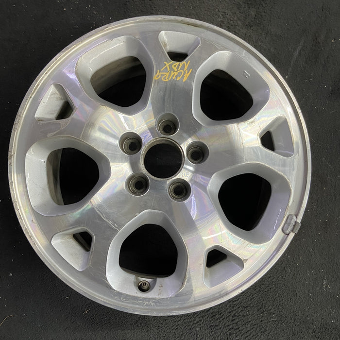 17" MDX 01-02 17x6.5 , curved spokes Original OEM Wheel Rim - Angle View