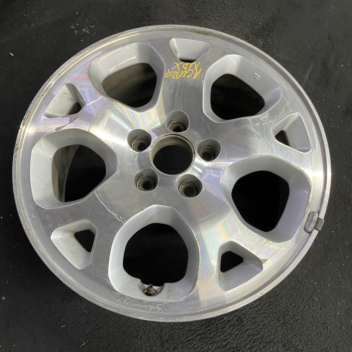17" MDX 01-02 17x6.5 , curved spokes Original OEM Wheel Rim - Side Profile
