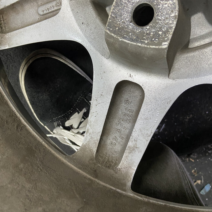 17" ALTIMA 02-03 17x7 Original OEM Wheel Rim - Back View