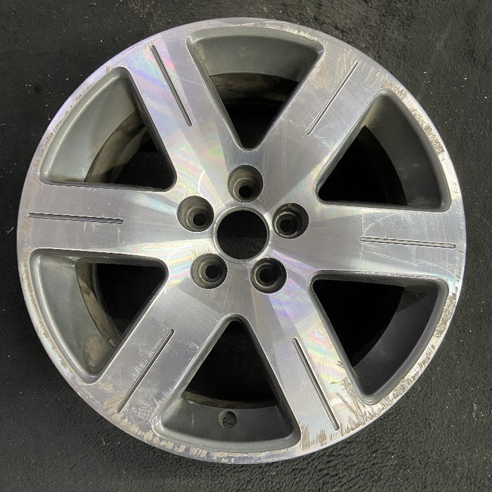 16" BEETLE 06-09 16x6.5 alloy 6 spoke polished Original OEM Wheel Rim - Front View