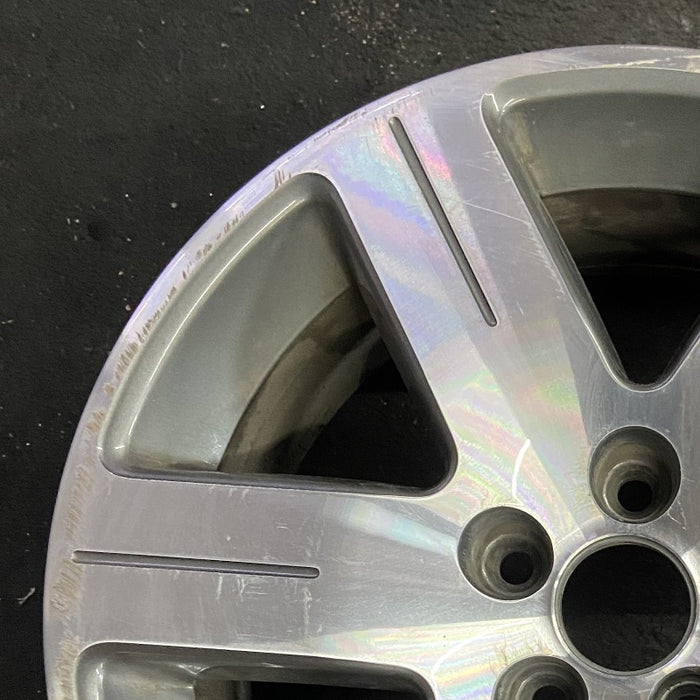 16" BEETLE 06-09 16x6.5 alloy 6 spoke polished Original OEM Wheel Rim - Side Profile