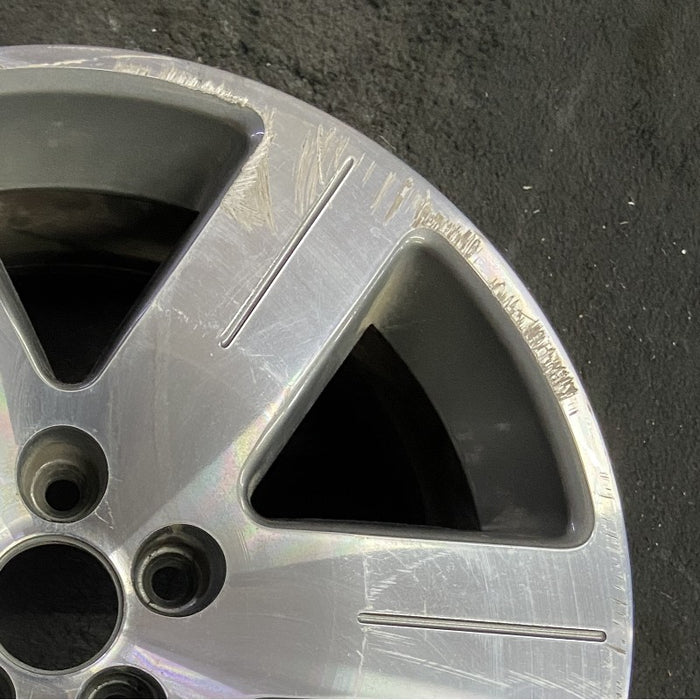 16" BEETLE 06-09 16x6.5 alloy 6 spoke polished Original OEM Wheel Rim - Close-Up Detail