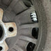 15" INFINITI Q45 90-92 15x6 , front steering Original OEM Wheel Rim - Back View