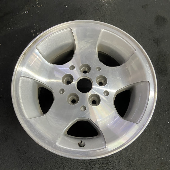 15" WRANGLER 00-03 15x8 Original OEM Wheel Rim - Side Profile