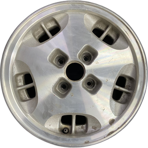 15" 300ZX 84-85 15x6.5 , 4 stud Original OEM Wheel Rim - Front View