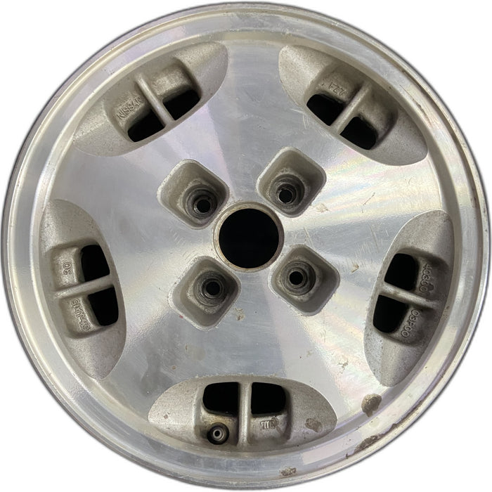 15" 300ZX 84-85 15x6.5 , 4 stud Original OEM Wheel Rim - Front View