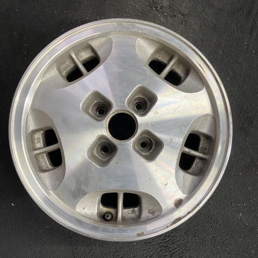 15" 300ZX 84-85 15x6.5 , 4 stud Original OEM Wheel Rim - Angle View