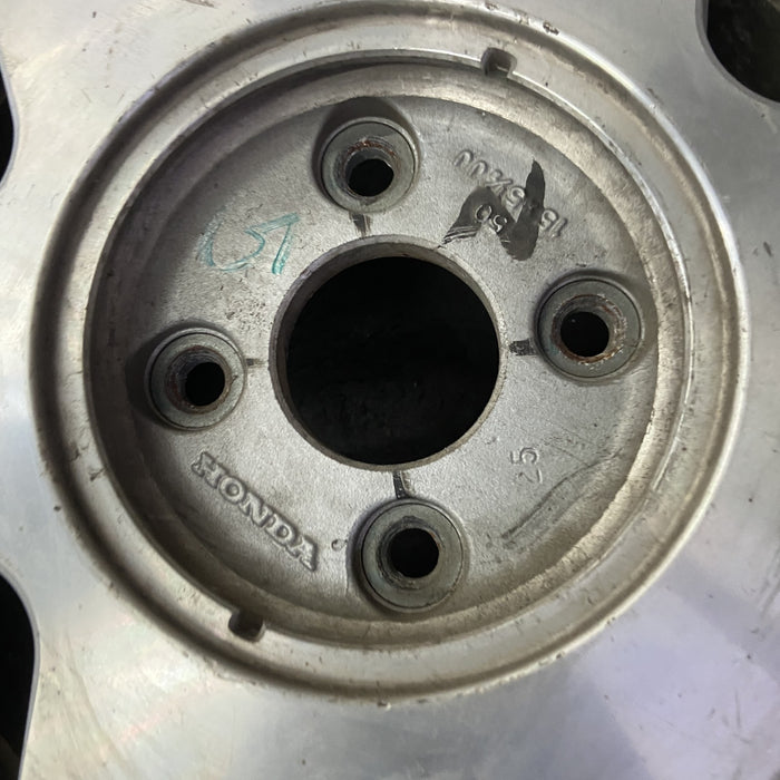 15" ACCORD 92 15x5.5 , 6 spoke Original OEM Wheel Rim - Back View