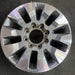 20" SILVERADO 2500 PICKUP 21-23 20x8.5 10 spoke machined gray opt Q86 dark gray - Additional View