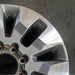 20" SILVERADO 2500 PICKUP 21-23 20x8.5 10 spoke machined gray opt Q86 dark gray - Close-Up Detail