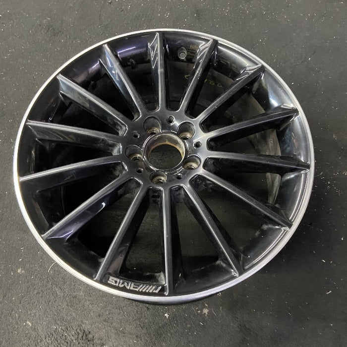 19" MERCEDES GLA-CLASS 18-19 156 Type GLA250 19x8 14 spoke black with machined - View 8