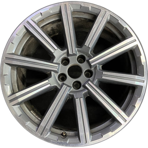 20" AUDI Q7 17-19 20x9 , 10 spoke Original OEM Wheel Rim - Front View