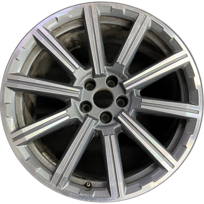 20" AUDI Q7 17-19 20x9 , 10 spoke Original OEM Wheel Rim - Front View