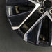 19" MIRAI 21-24 19x8 5 V spoke machined black Original OEM Wheel Rim - Additional View