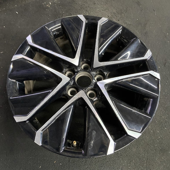 19" MIRAI 21-24 19x8 5 V spoke machined black Original OEM Wheel Rim - View 7