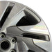 18" LEGACY 23-24 18x7.5 alloy Sedan machined face with pockets Original OEM - Side Profile