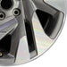 18" LEGACY 23-24 18x7.5 alloy Sedan machined face with pockets Original OEM - Close-Up Detail